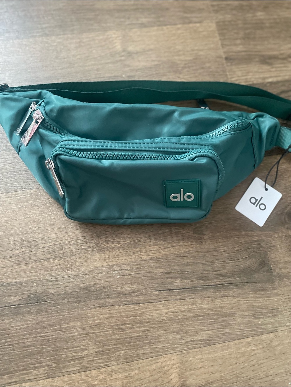ALO Yoga Teal Green Men's Belt Bag